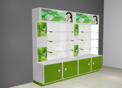 亚克力化妆品展示柜的特点与优势 有机玻璃如何提升品牌形象